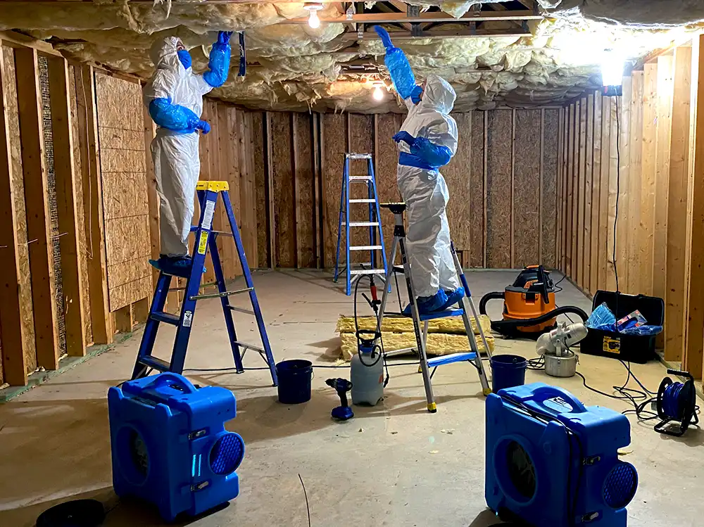 Mold Solutions Home Services providing water damage restoration in Metro Atlanta